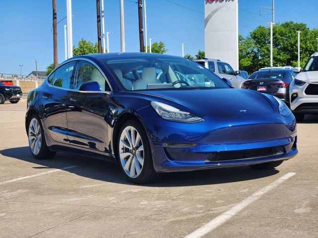 Used 2018 Tesla Model 3 Long Range with VIN 5YJ3E1EA0JF169430 for sale in Dallas, TX