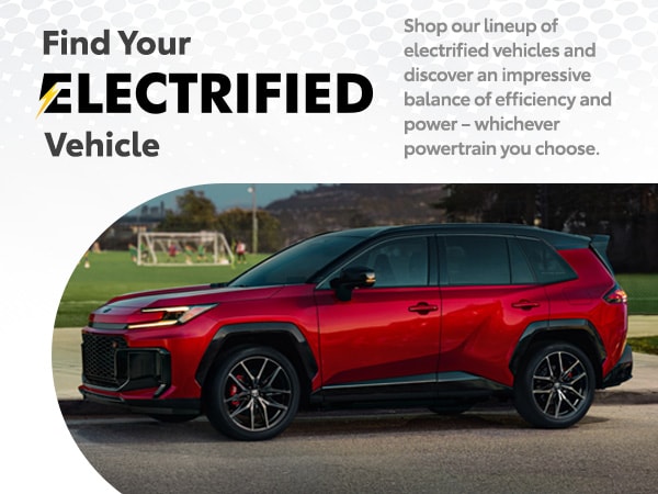 Find Your Electrfied Vehicle