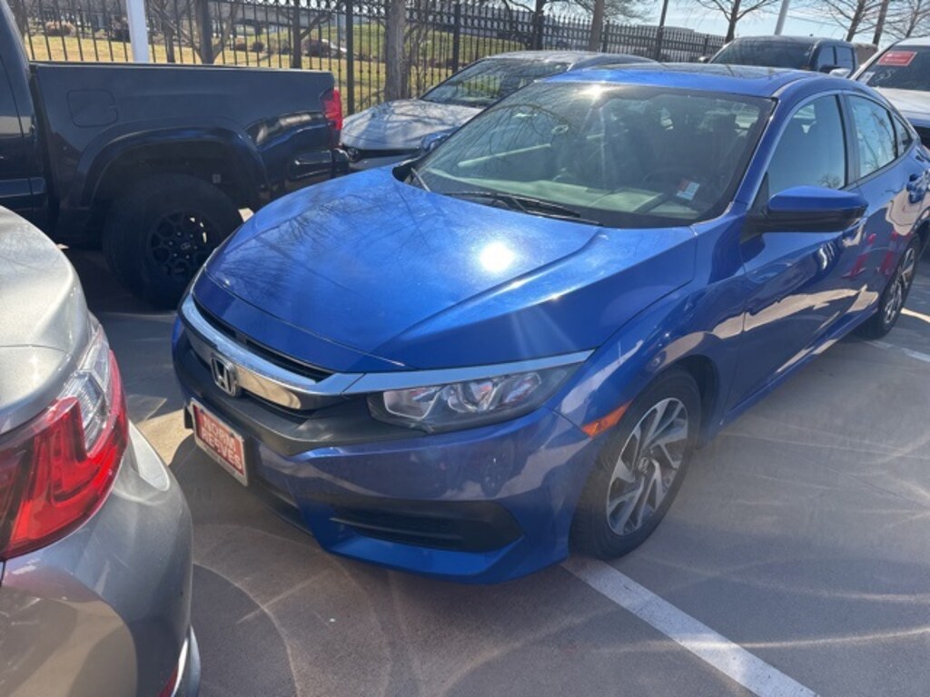 Used 2018 Honda Civic EX Sedan