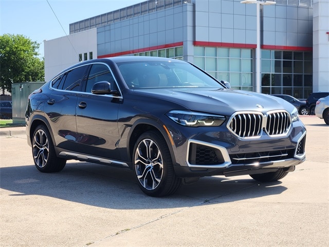 Used 2022 BMW X6 40i with VIN 5UXCY6C0XN9K30358 for sale in Dallas, TX