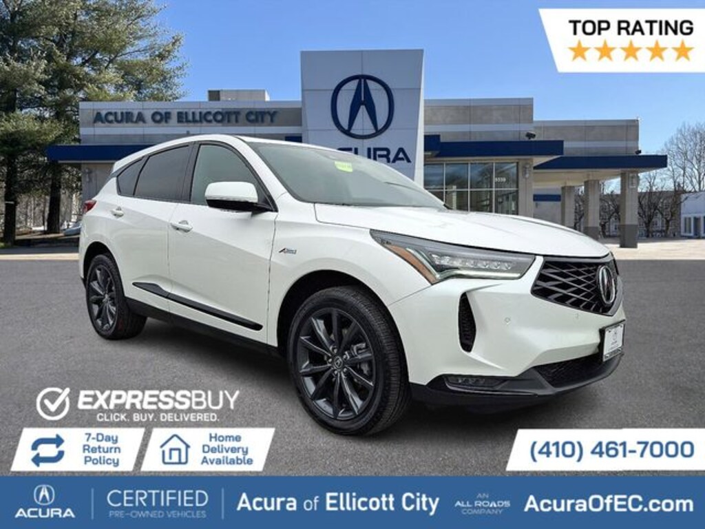 Certified 2025 Acura RDX A-Spec Package SUV