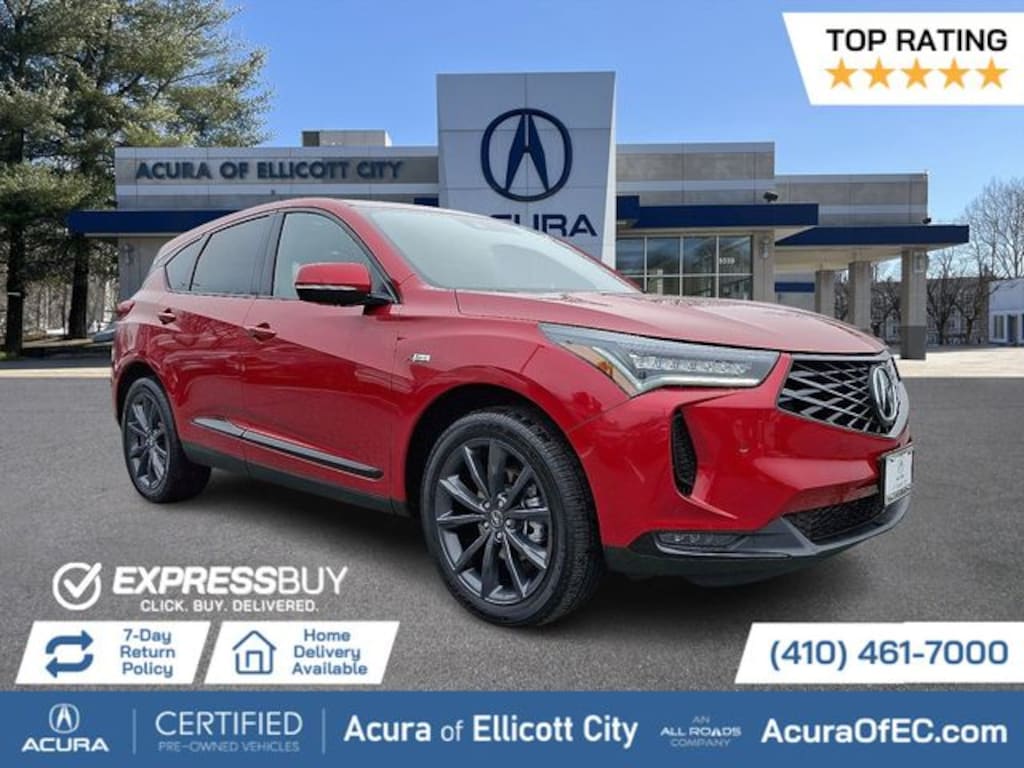 Certified 2025 Acura RDX A-Spec Package SUV