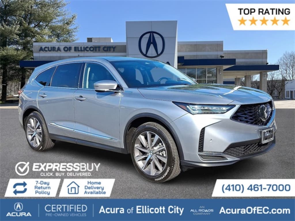 Certified 2025 Acura MDX Technology Package SUV