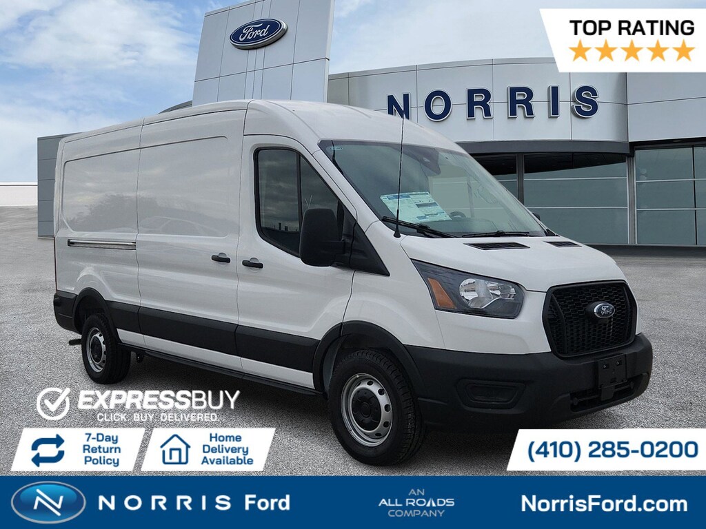 New 2025 Ford Transit Cargo Van Van Medium Roof Van
