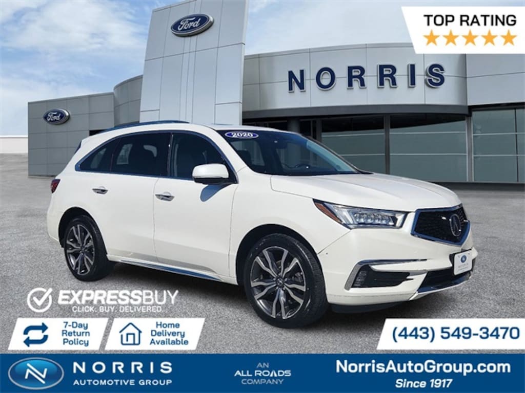 Used 2020 Acura MDX Advance & Entertainment Packages SUV