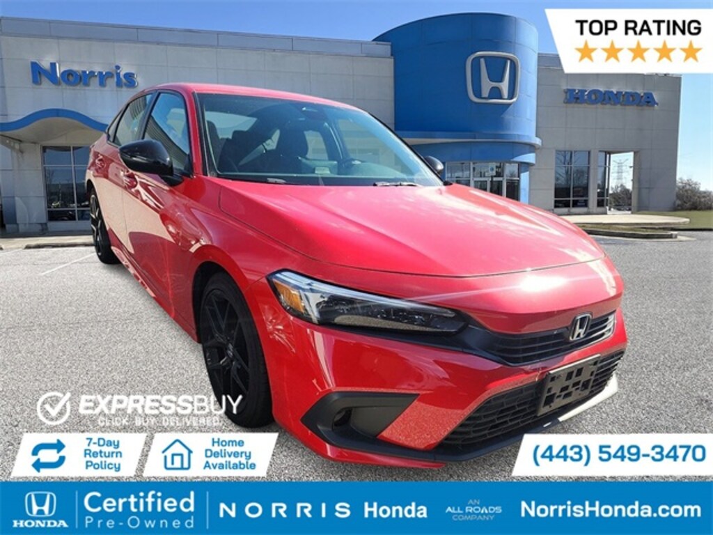 Certified 2024 Honda Civic Sport Sedan