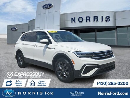 Featured Used 2022 Volkswagen Tiguan 2.0T SE SUV for Sale near Baltimore