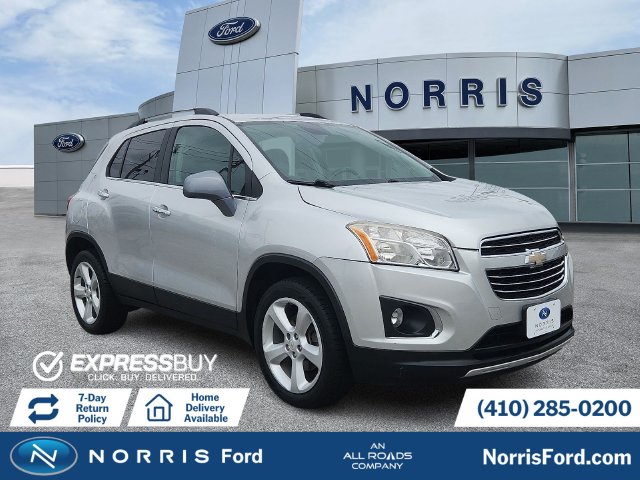 Used 2016 Chevrolet Trax LTZ with VIN KL7CJRSB4GB508903 for sale in Dundalk, MD