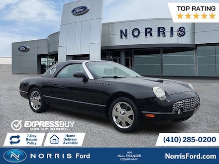Featured used 2002 Ford Thunderbird Base Convertible for sale in Laurel, MD