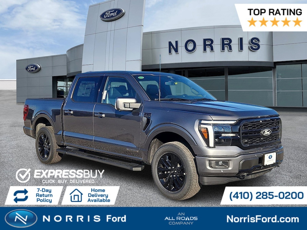 New 2025 Ford F-150 LARIAT Truck SuperCrew Cab