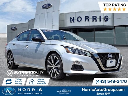 Featured used 2022 Nissan Altima 2.5 SR Sedan for sale in Laurel, MD