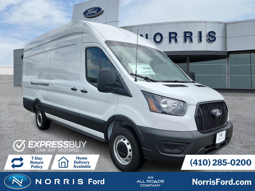 New 2026 Ford Transit Cargo Van Van High Roof Ext. Van