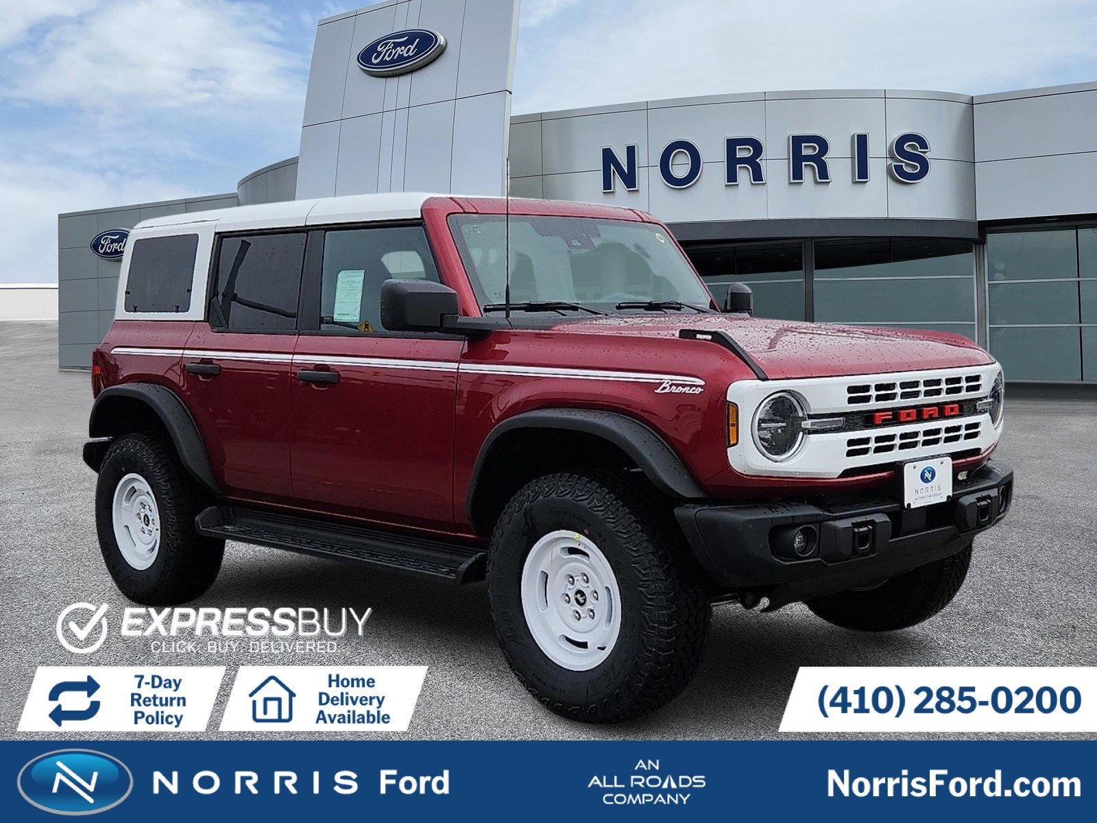 2026 Ford Bronco 4-Door Heritage Editon