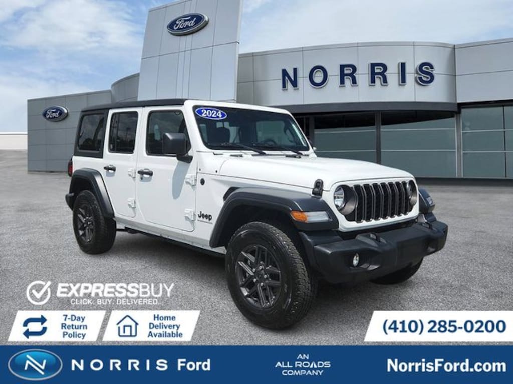 Used 2024 Jeep Wrangler Sport S SUV