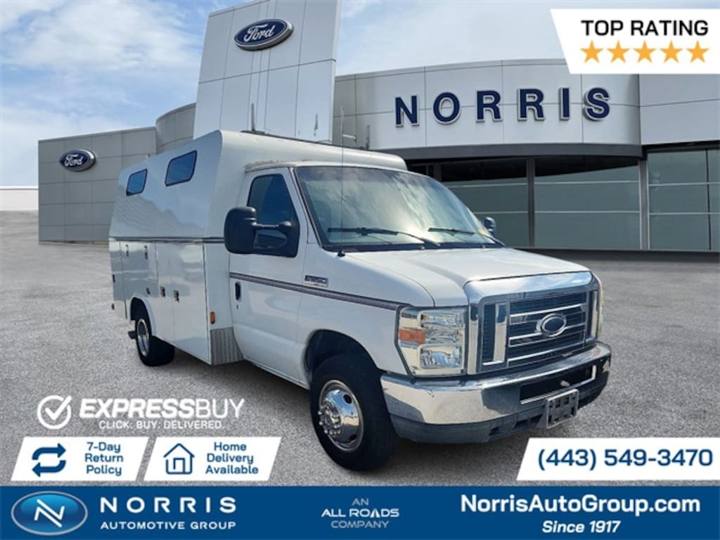 Used 2008 Ford E-350SD Dual Rear Wheel Cab/Chassis