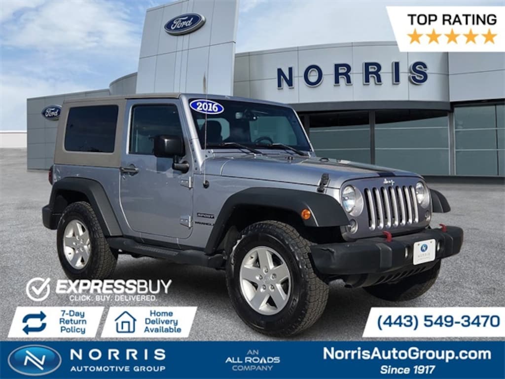 Used 2016 Jeep Wrangler Sport SUV