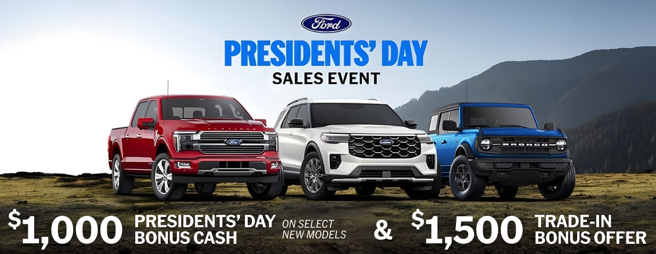 Ford Presidents' Day Sales Event
