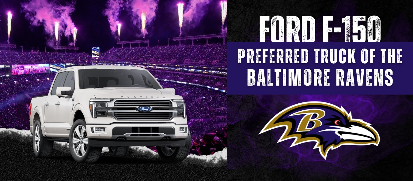 Ford F-150 - Preferred Truck of the Baltimore Ravens