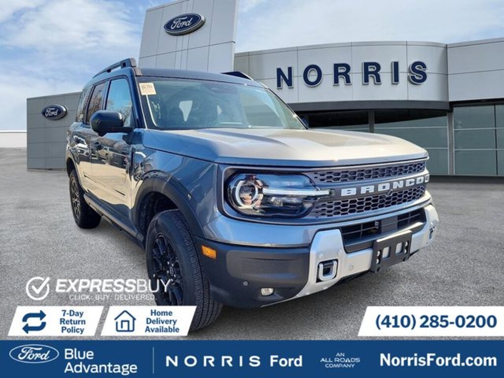Certified 2025 Ford Bronco Sport Badlands SUV