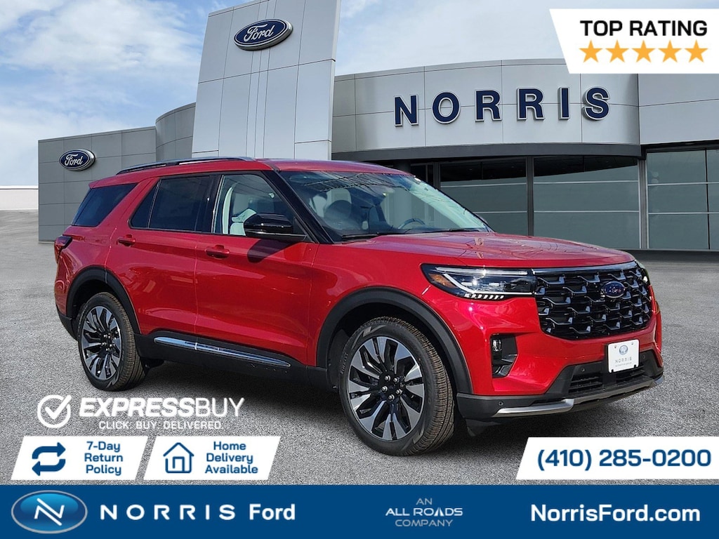 New 2026 Ford Explorer Platinum SUV