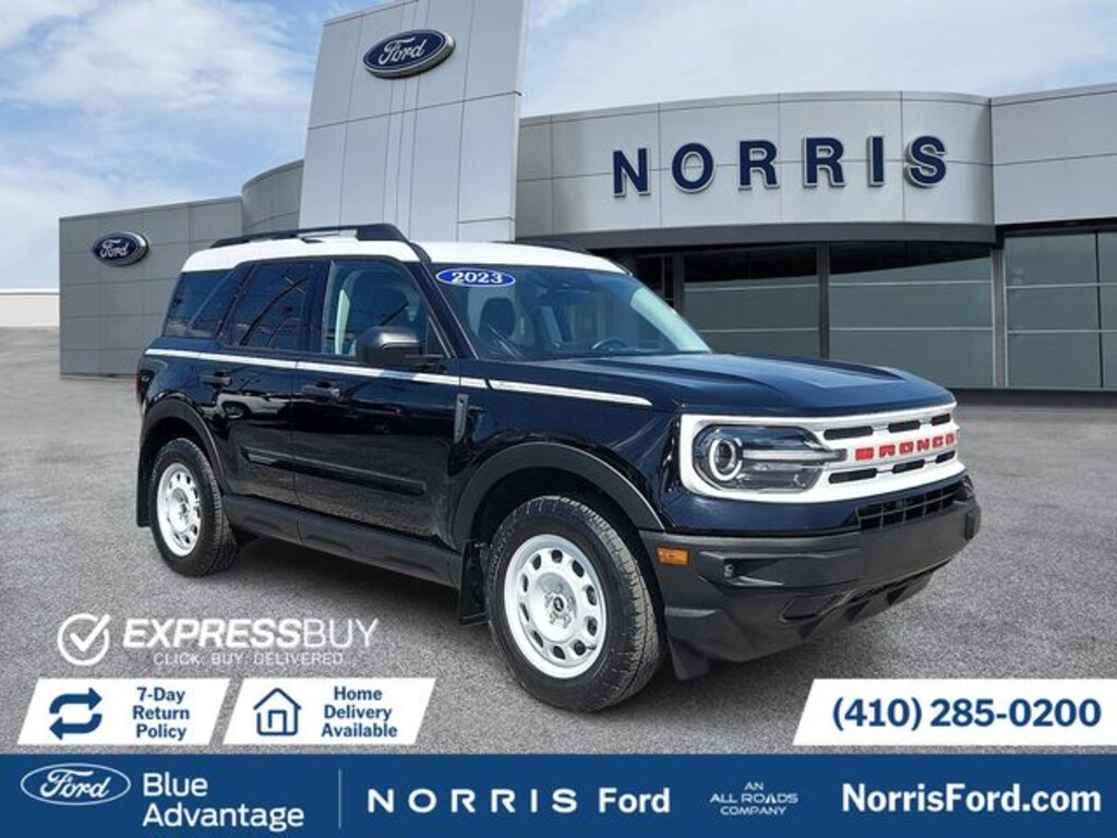 Certified 2023 Ford Bronco Sport Heritage SUV