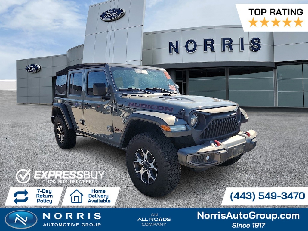 Used 2021 Jeep Wrangler Unlimited Rubicon Unlimited Rubicon 4x4