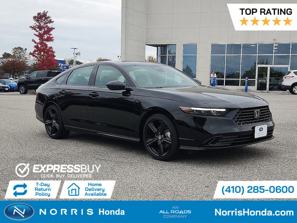 New 2025 Honda Accord Hybrid Sport-L Sedan