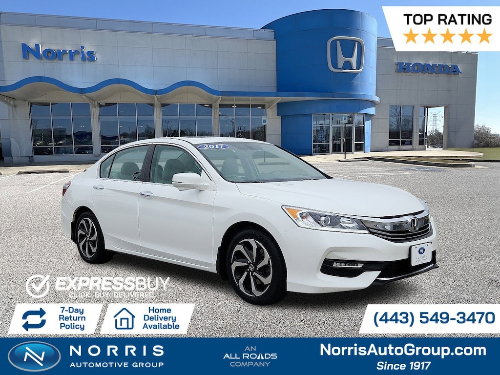 Used 2017 Honda Accord Sedan EX-L EX-L CVT