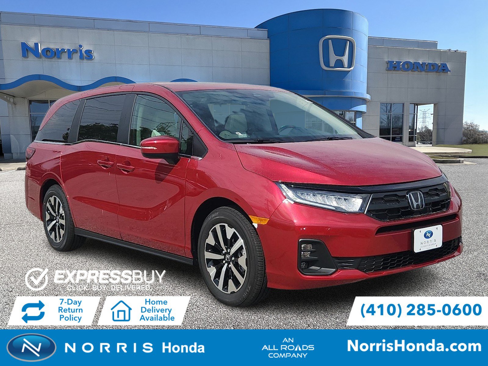 2027 Honda Odyssey EX-L Van Passenger Van