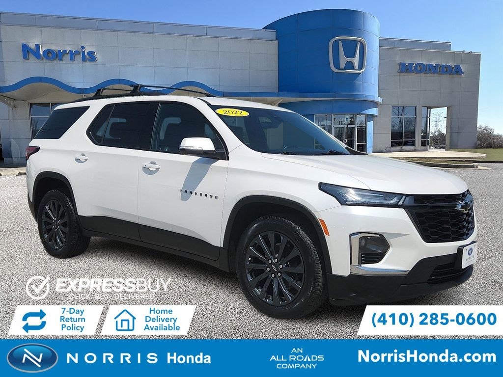 Used 2022 Chevrolet Traverse RS SUV