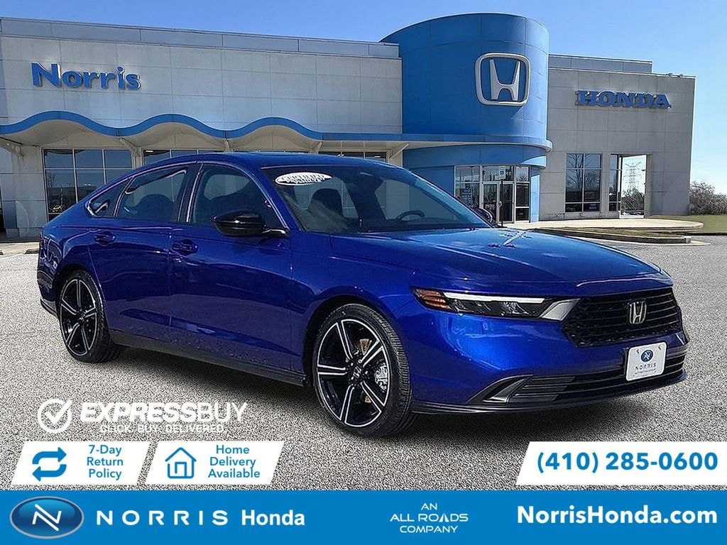 Certified 2025 Honda Accord Hybrid Sport Sedan
