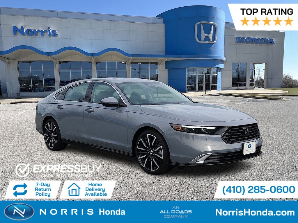 New 2025 Honda Accord Hybrid Touring Sedan