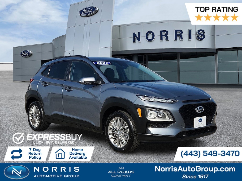 Used 2021 Hyundai Kona SEL SEL Auto AWD