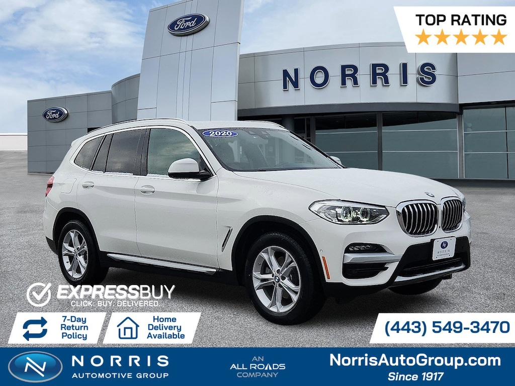 Used 2020 BMW X3 xDrive30i xDrive30i Sports Activity Vehicle