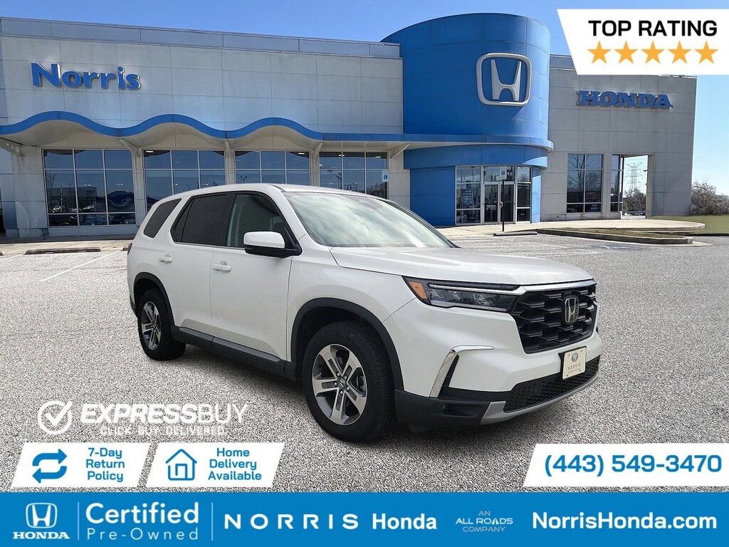 Certified 2025 Honda Pilot EX-L EX-L AWD