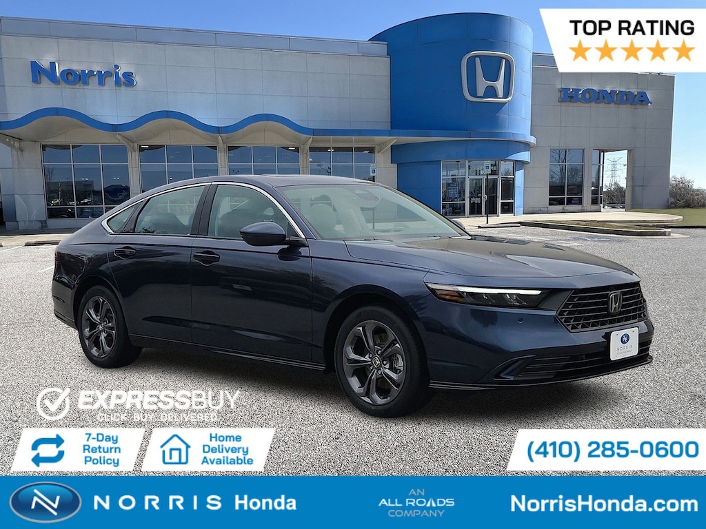 New 2025 Honda Accord Hybrid EX-L Sedan