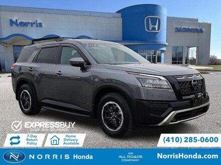 Featured used 2025 Nissan Pathfinder Rock Creek SUV for sale in Laurel, MD