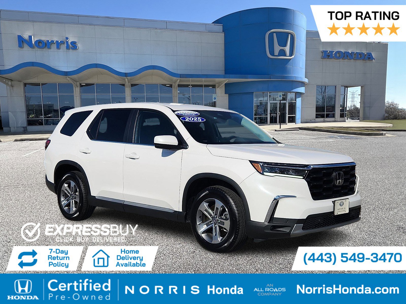 2025 Honda Pilot EX-L's photo