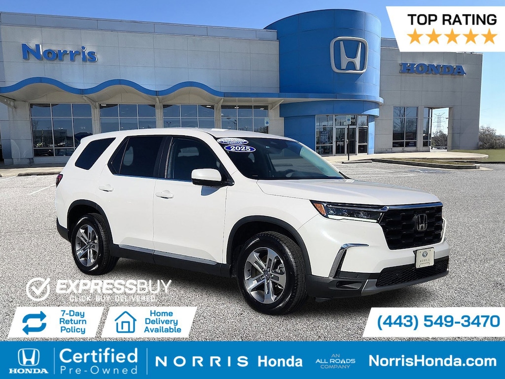 Certified 2025 Honda Pilot EX-L EX-L AWD