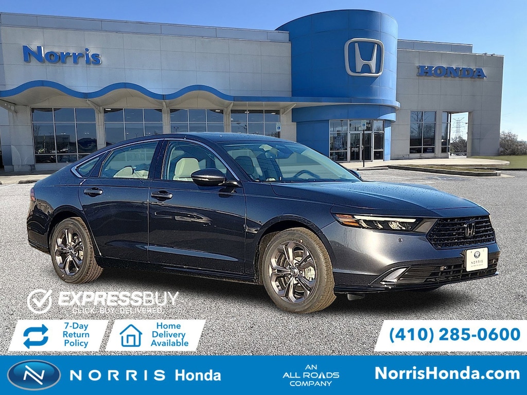 New 2025 Honda Accord Hybrid EX-L Sedan