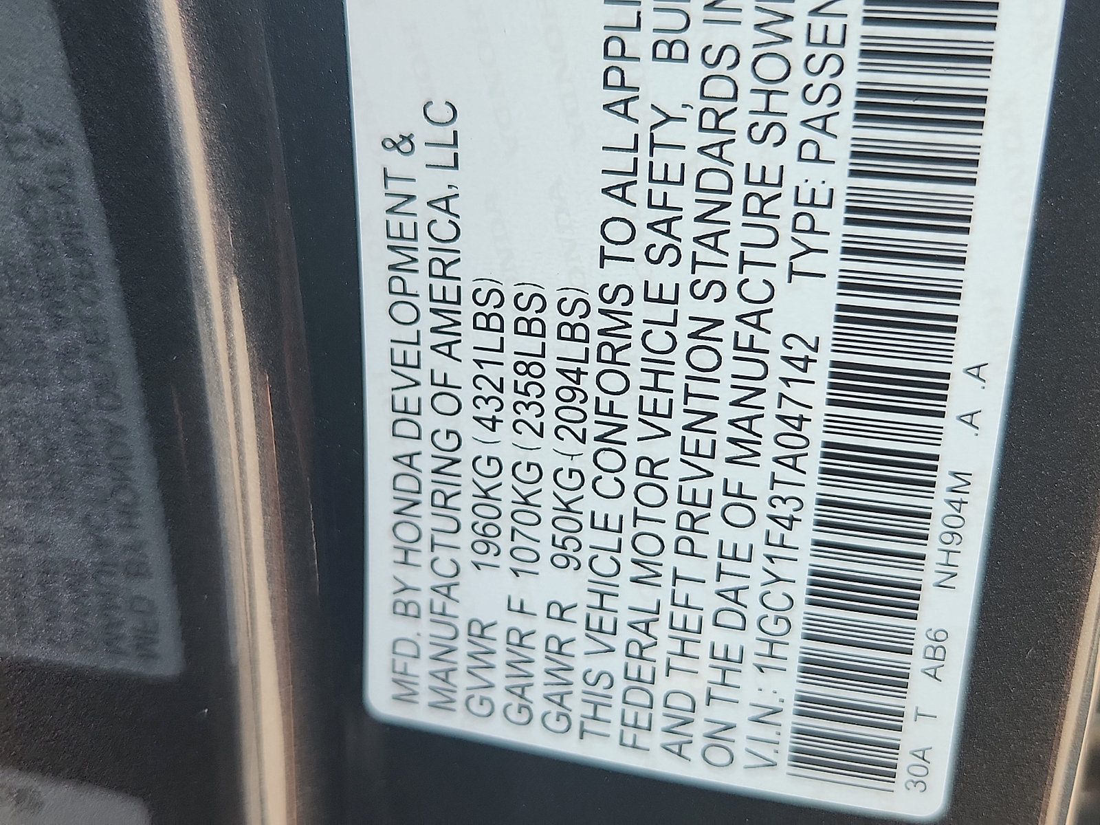 2026 Honda Accord SE - Photo 18