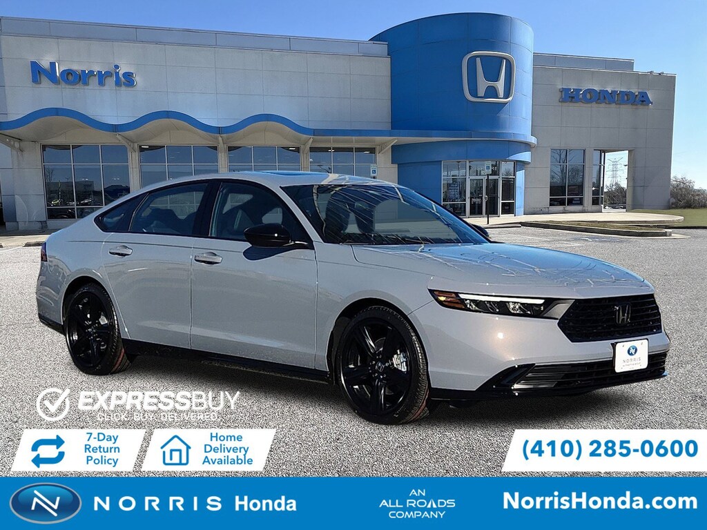 New 2025 Honda Accord Hybrid Sport-L Sedan