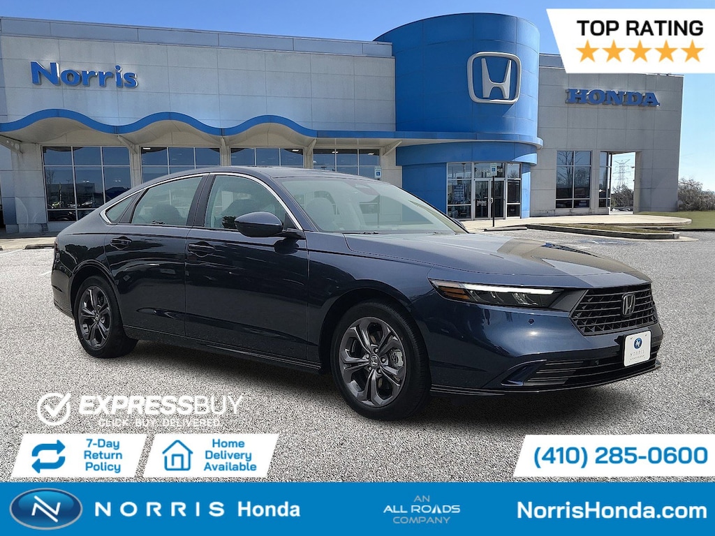 New 2025 Honda Accord Hybrid EX-L Sedan