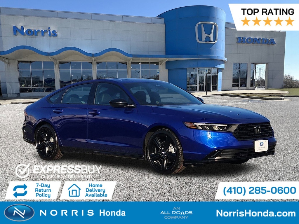 New 2025 Honda Accord Hybrid Sport-L Sedan