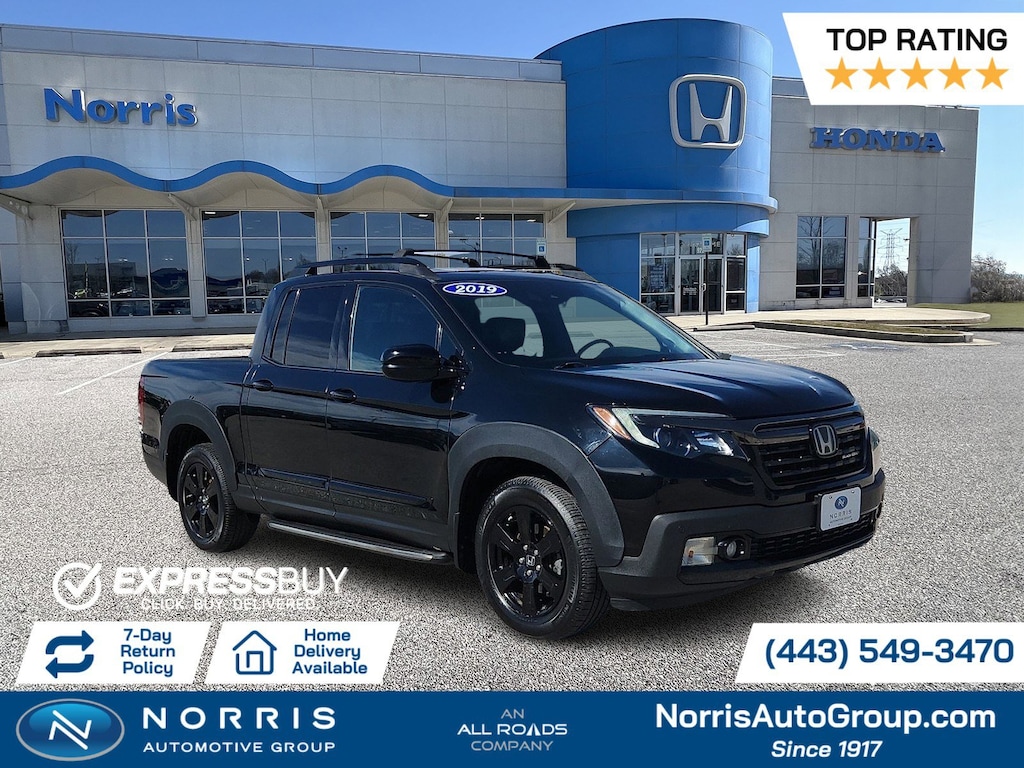 Used 2019 Honda Ridgeline Black Edition Black Edition AWD