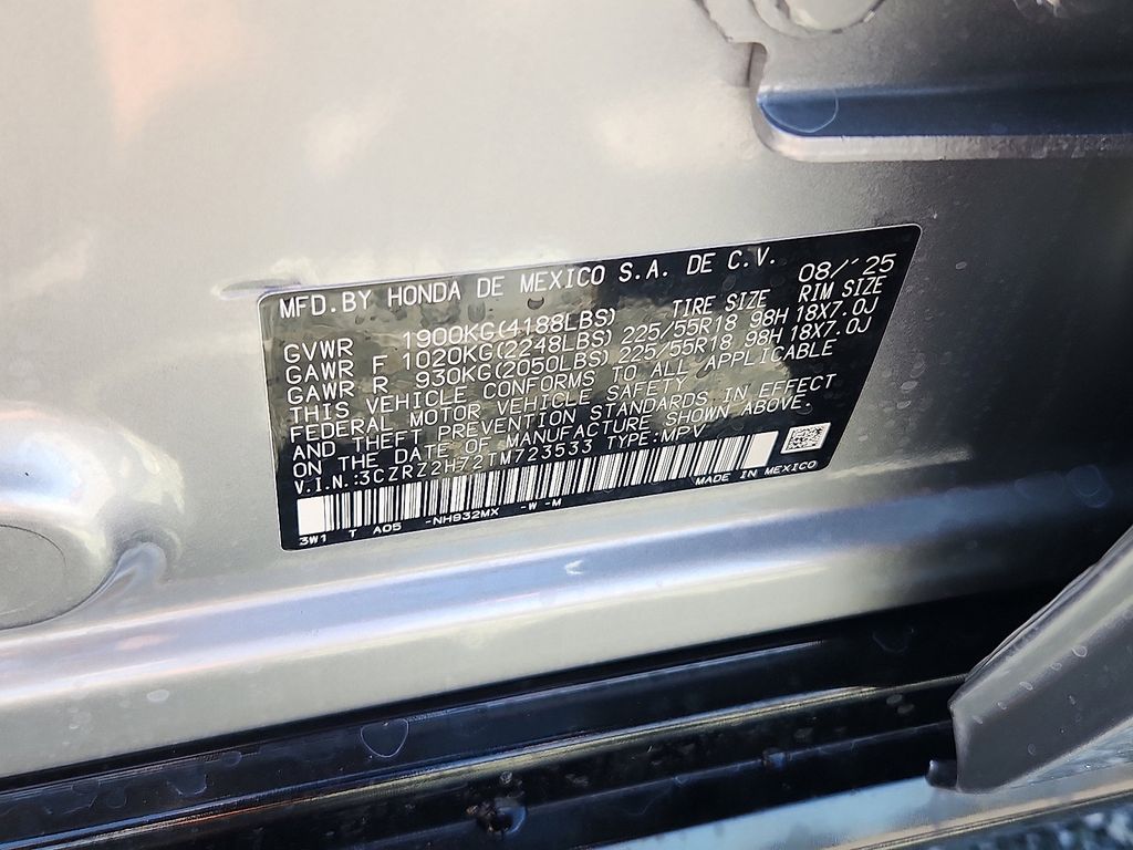 2026 Honda HR-V EX-L - Photo 17