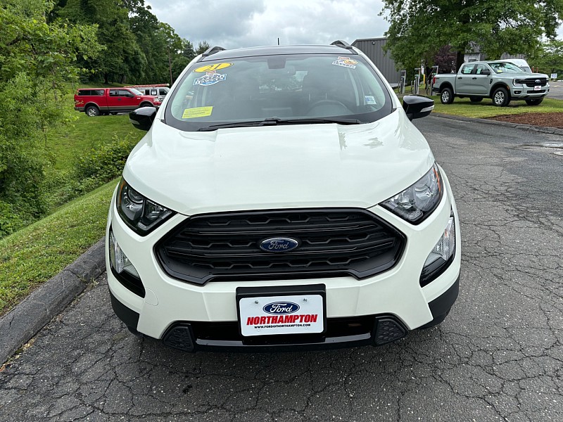 Certified 2021 Ford EcoSport SES with VIN MAJ6S3JL4MC417033 for sale in Northampton, MA