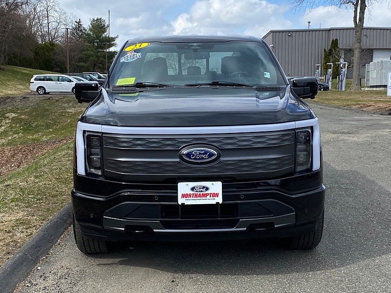 Certified 2023 Ford F-150 Lightning Lariat with VIN 1FTVW1EL4PWG55542 for sale in Northampton, MA