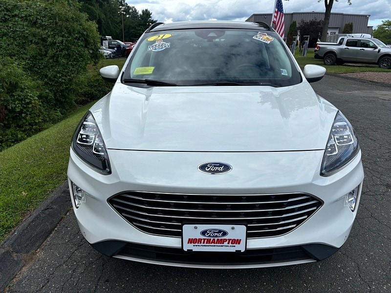 Certified 2021 Ford Escape Titanium with VIN 1FMCU9DZ7MUA03325 for sale in Northampton, MA