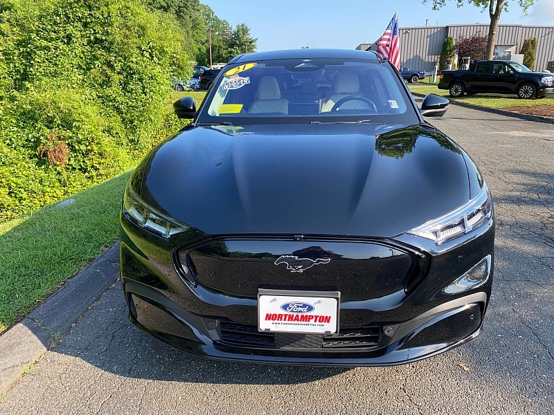 Certified 2021 Ford Mustang Mach-E Premium AWD with VIN 3FMTK3SS8MMA19126 for sale in Northampton, MA